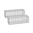 SCHANS -Körbe - 2 - für Steine - 5 x 10 cm Maschenbreite
