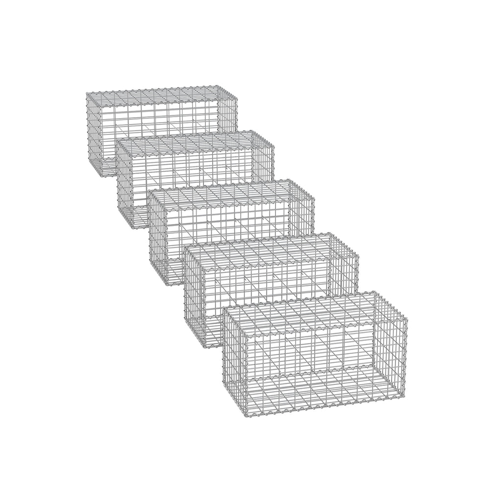 Kabelkörbe - 5 x 10 cm Maas Breite - Set von 5