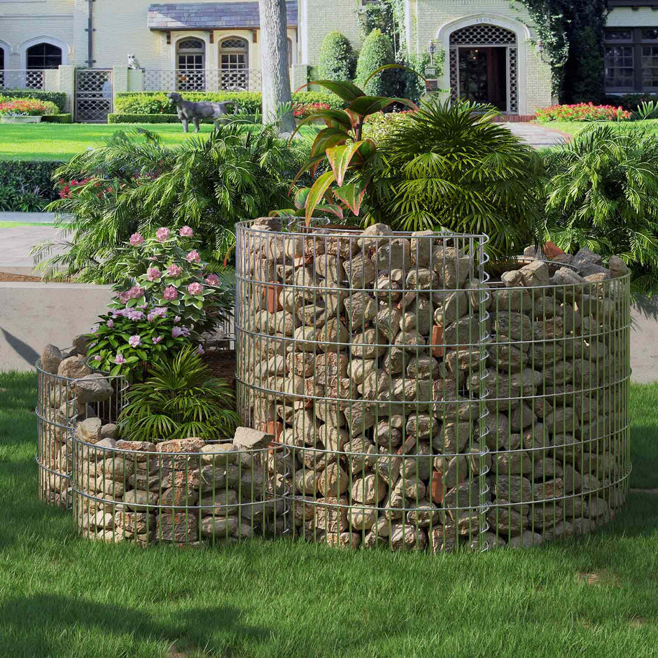 Gabion - Metallsteinkorb - Anti -Rust - mit dichten Surstern