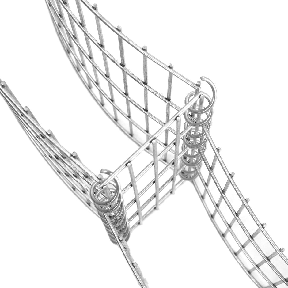 Gabion - Metallsteinkorb - Anti -Rust - mit dichten Surstern