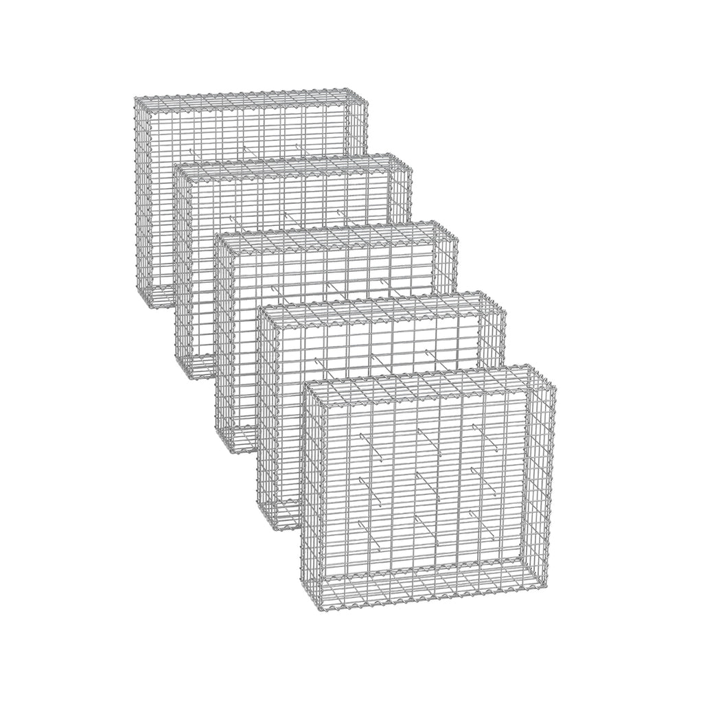 Set von 5 Schans Körben - MAAS -Breite 5 × 10 cm