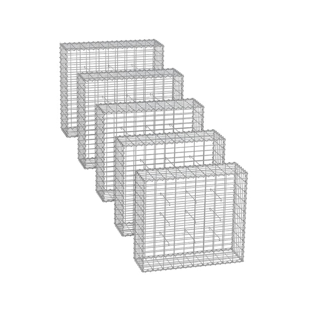 Set von 5 Schans Körben - MAAS -Breite 5 × 10 cm