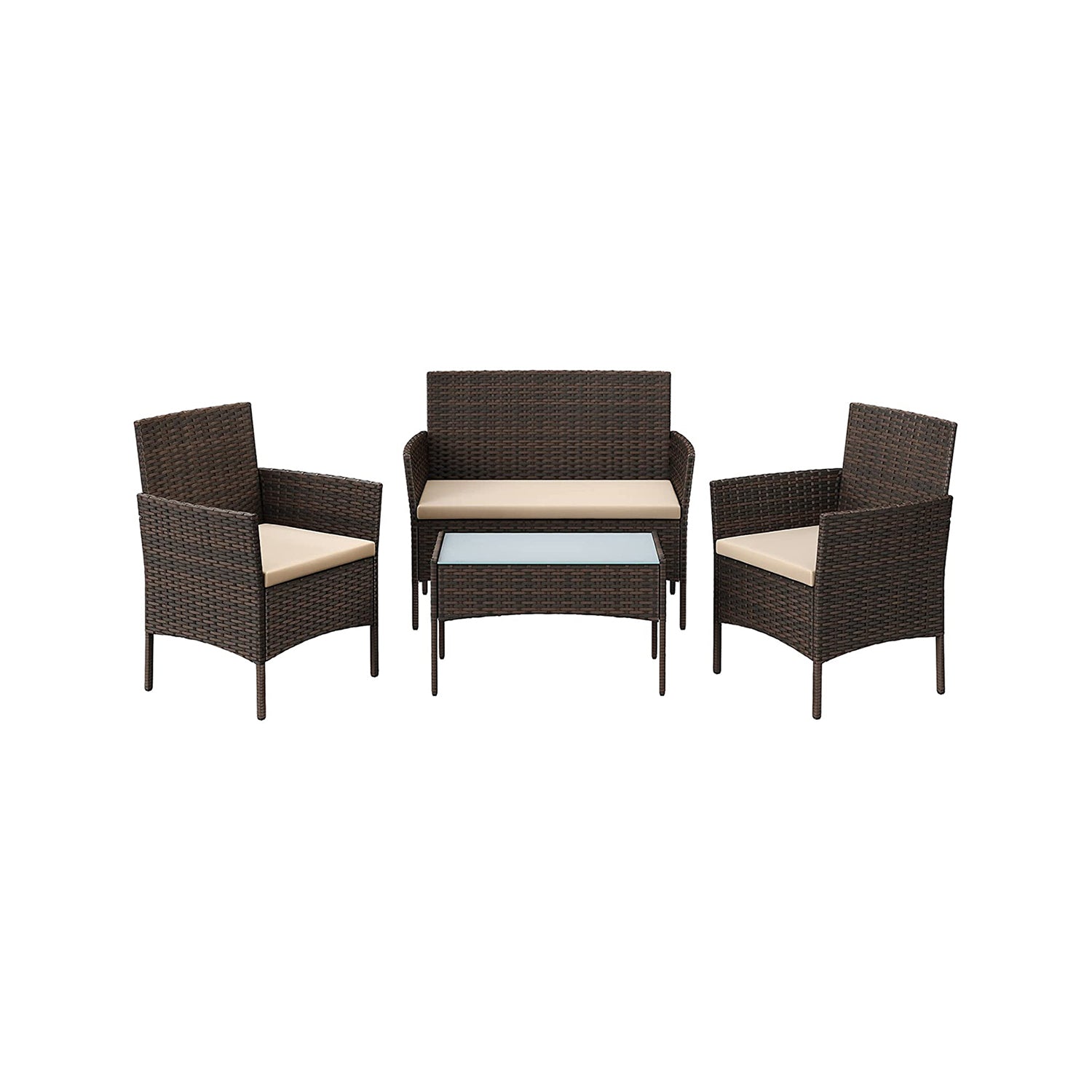 Balkonmöbel Set-4-Piece