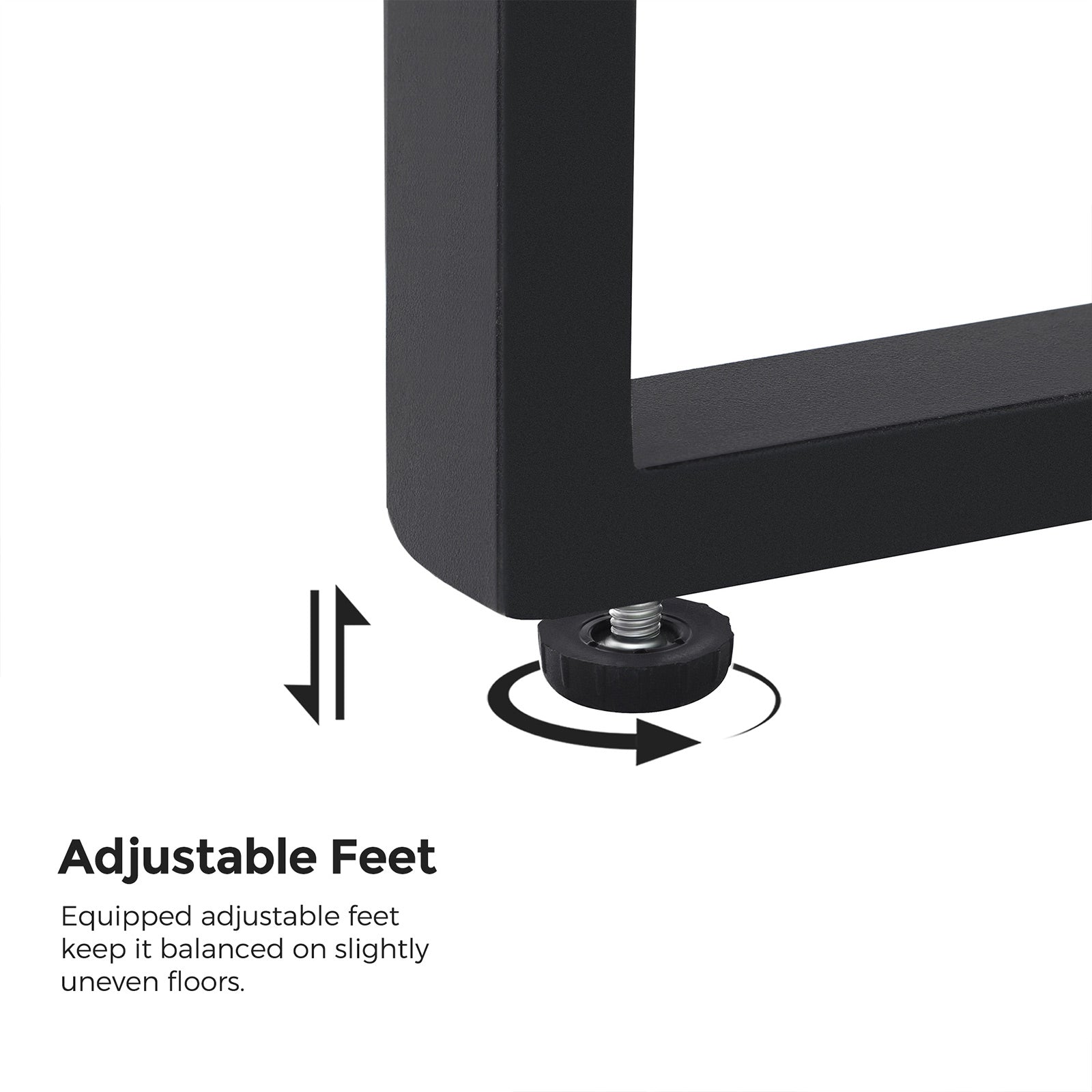 Gartenmöbel Set - Schwarz