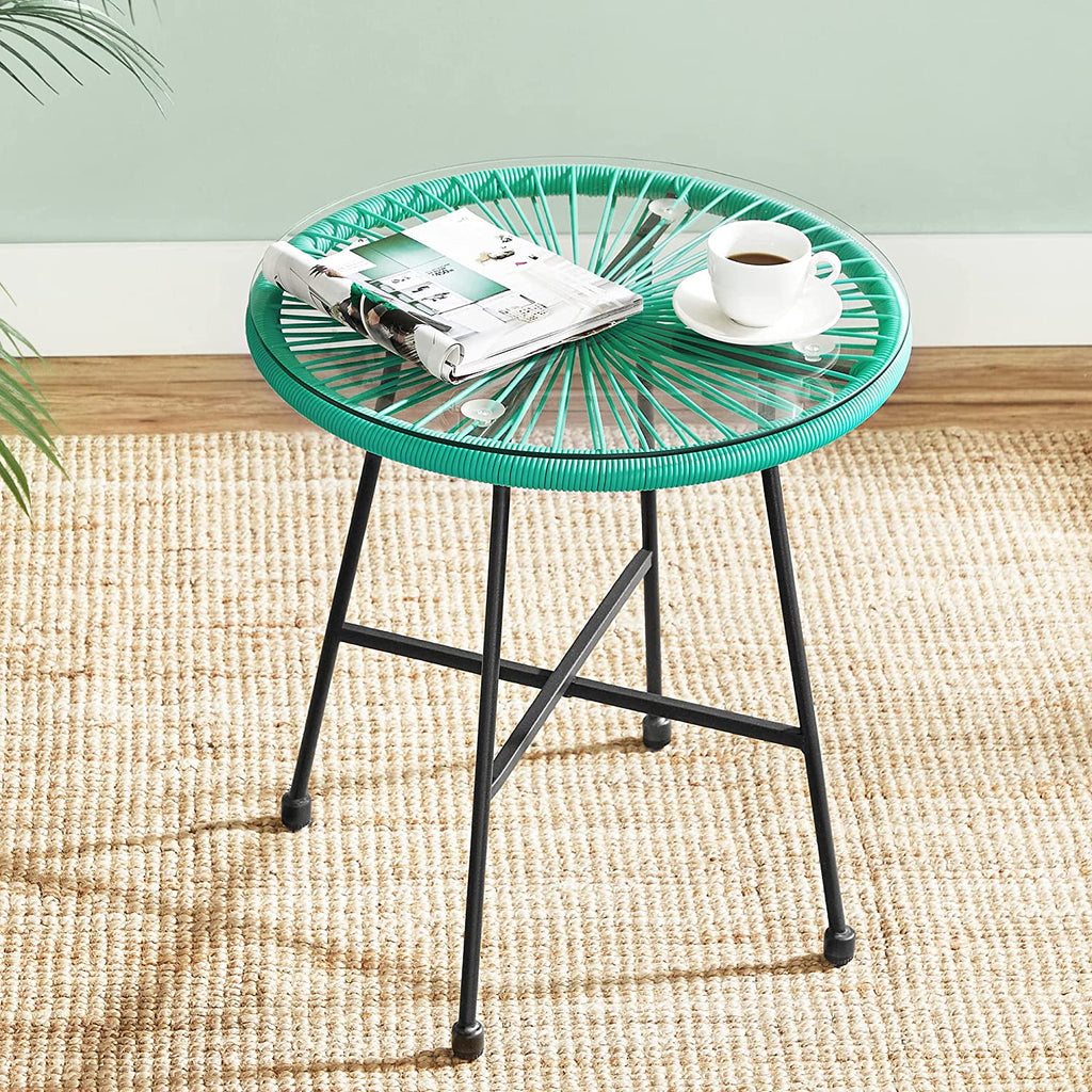 Lounge Set - Balkonmöbel - Gartenmöbelset - 3 - Blau