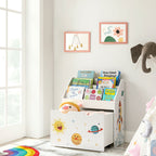 Lagerregal - Kinderschrank - farbenfroh - für Spielzeug und Kleidung