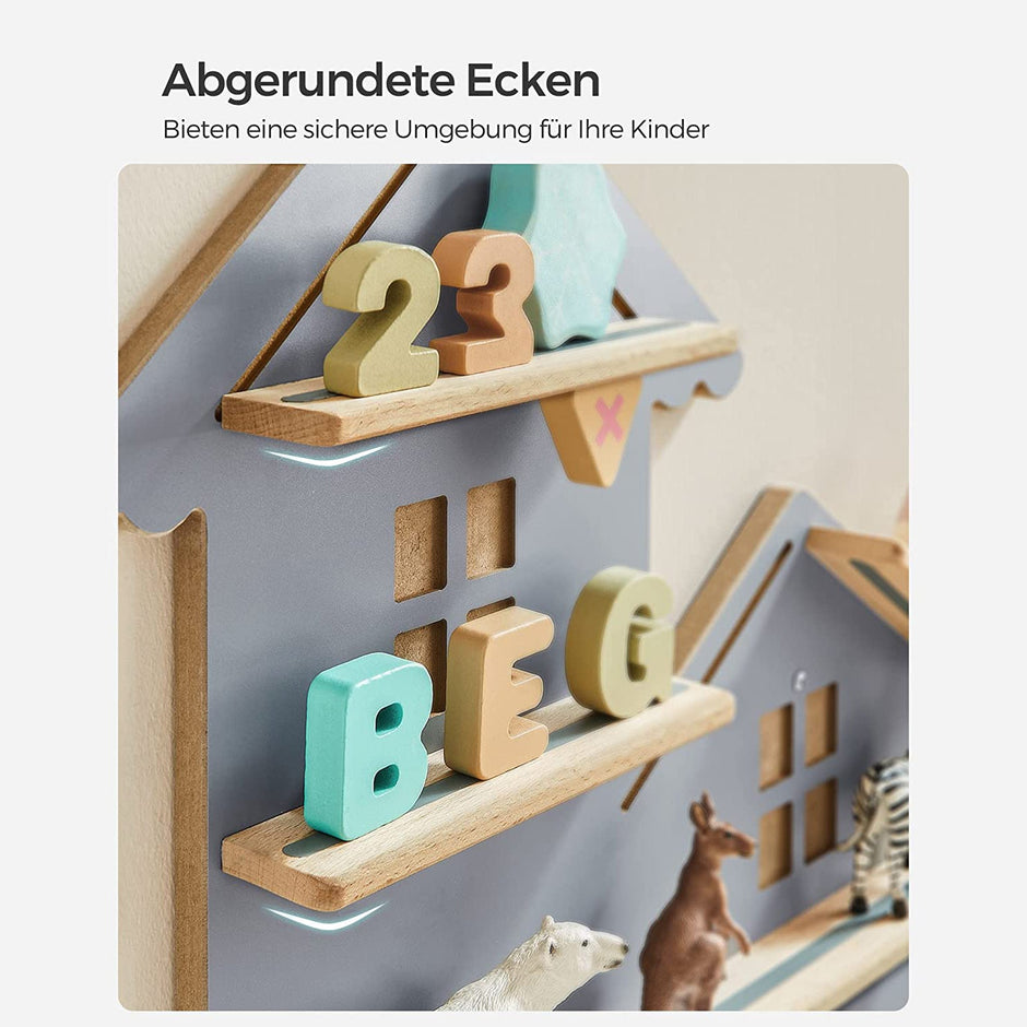 Kinderbrett - für Kinderzimmer - Van Hout - Grau