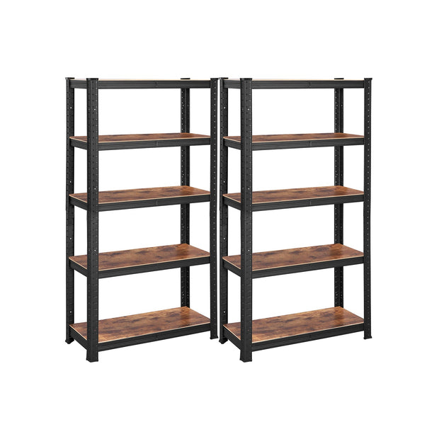 Set von 2 stehenden Racks von 150 cm hoch