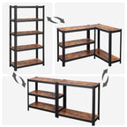 Set von 2 stehenden Racks von 150 cm hoch