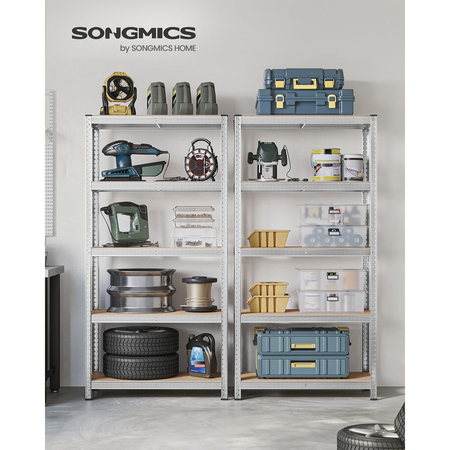 Set von 2 Storage Boards - Silber