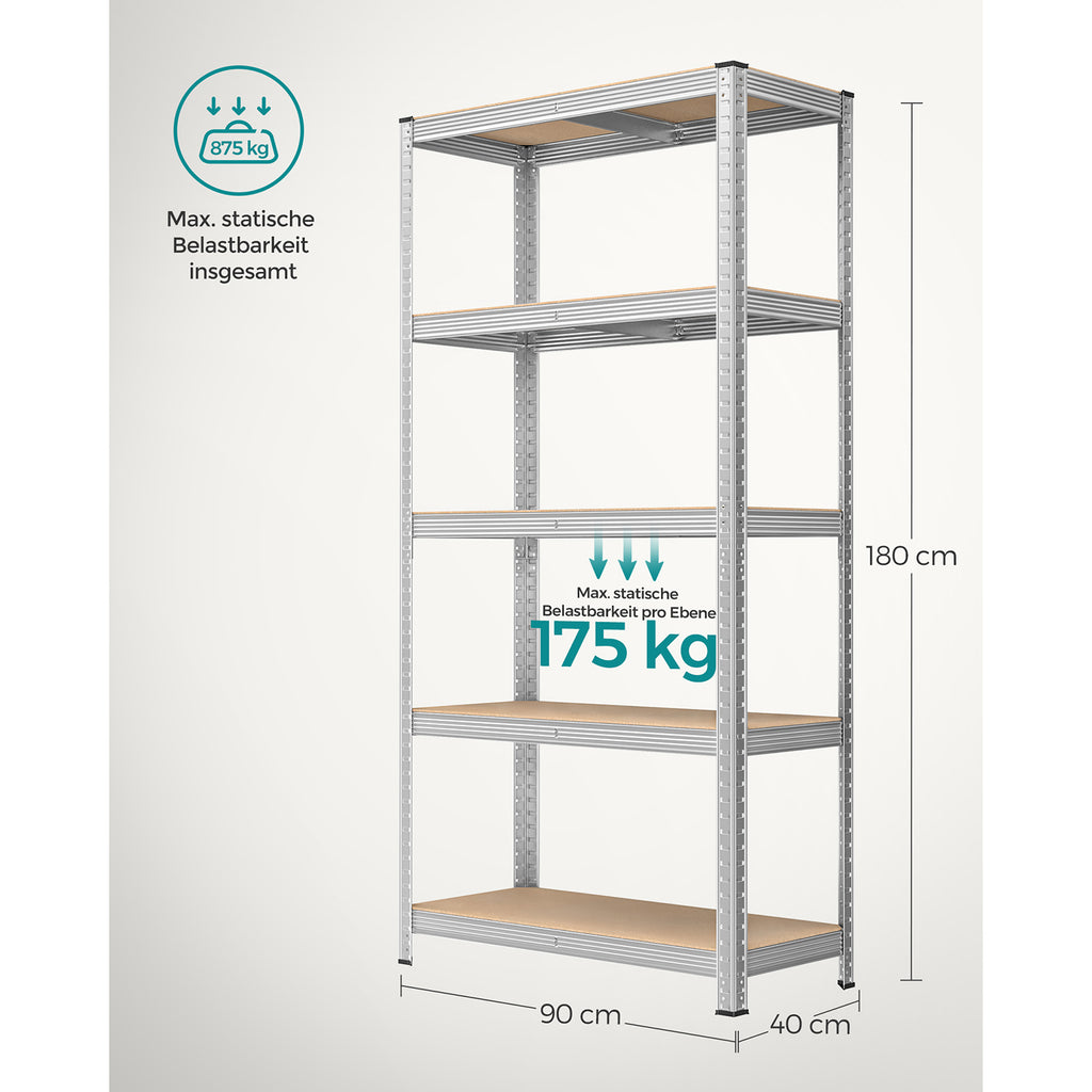Set von 2 Storage Boards - Silber