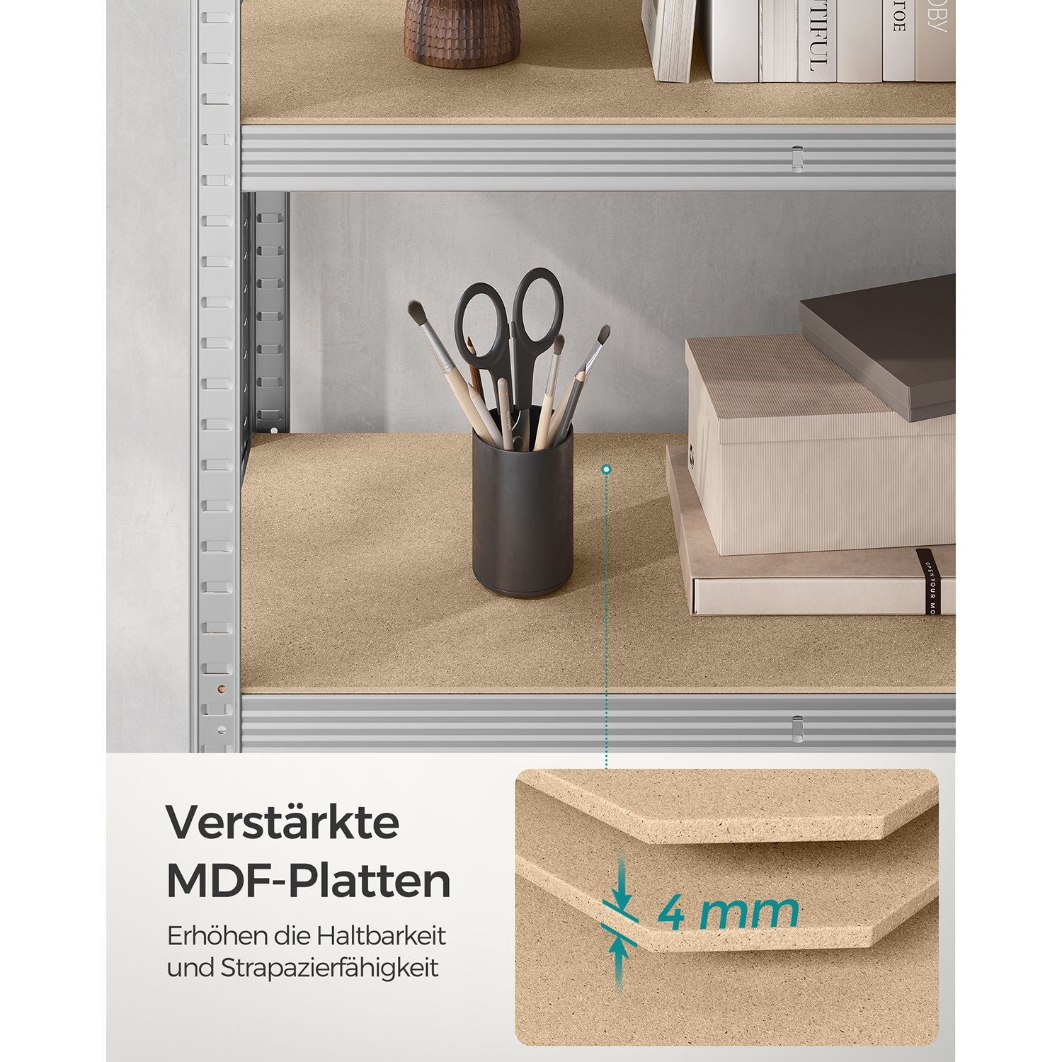 Set von 2 Storage Boards - Silber