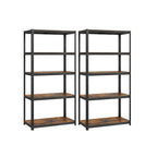 Racking Cabinets - Kellerschüsse - mit 5 Stufen - von 200 cm hoch - schwarz