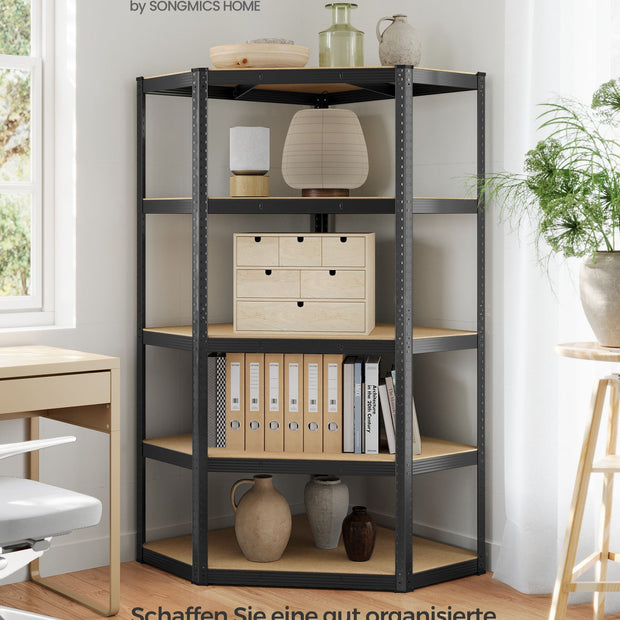 Corner Board - Kurskapazität von bis zu 875 kg - Tinte -Black & Natural Beige