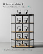 Corner Board - Kurskapazität von bis zu 875 kg - Tinte -Black & Natural Beige