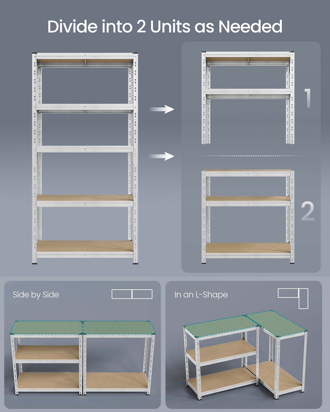 Stelling - robust - verstellbare Regale