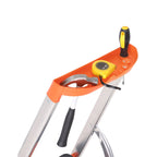 Leiter - Aluminium - Anti -Slip - 5 Schritte - bis zu 150 kg Ladekapazität