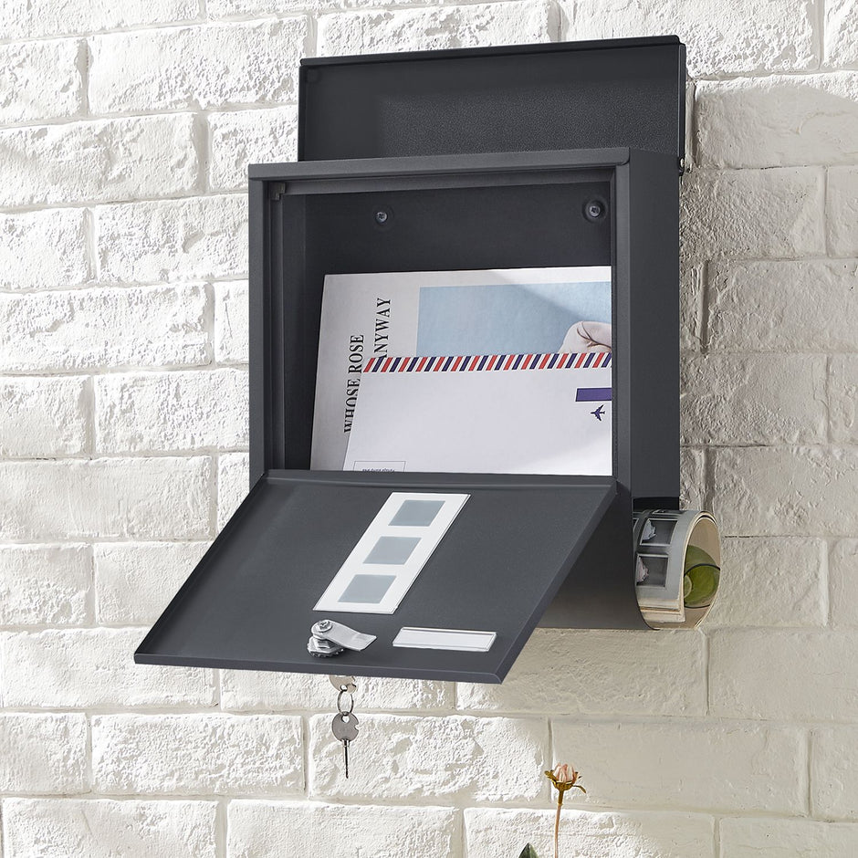 Briefkasten - mit Zeitungsabteil