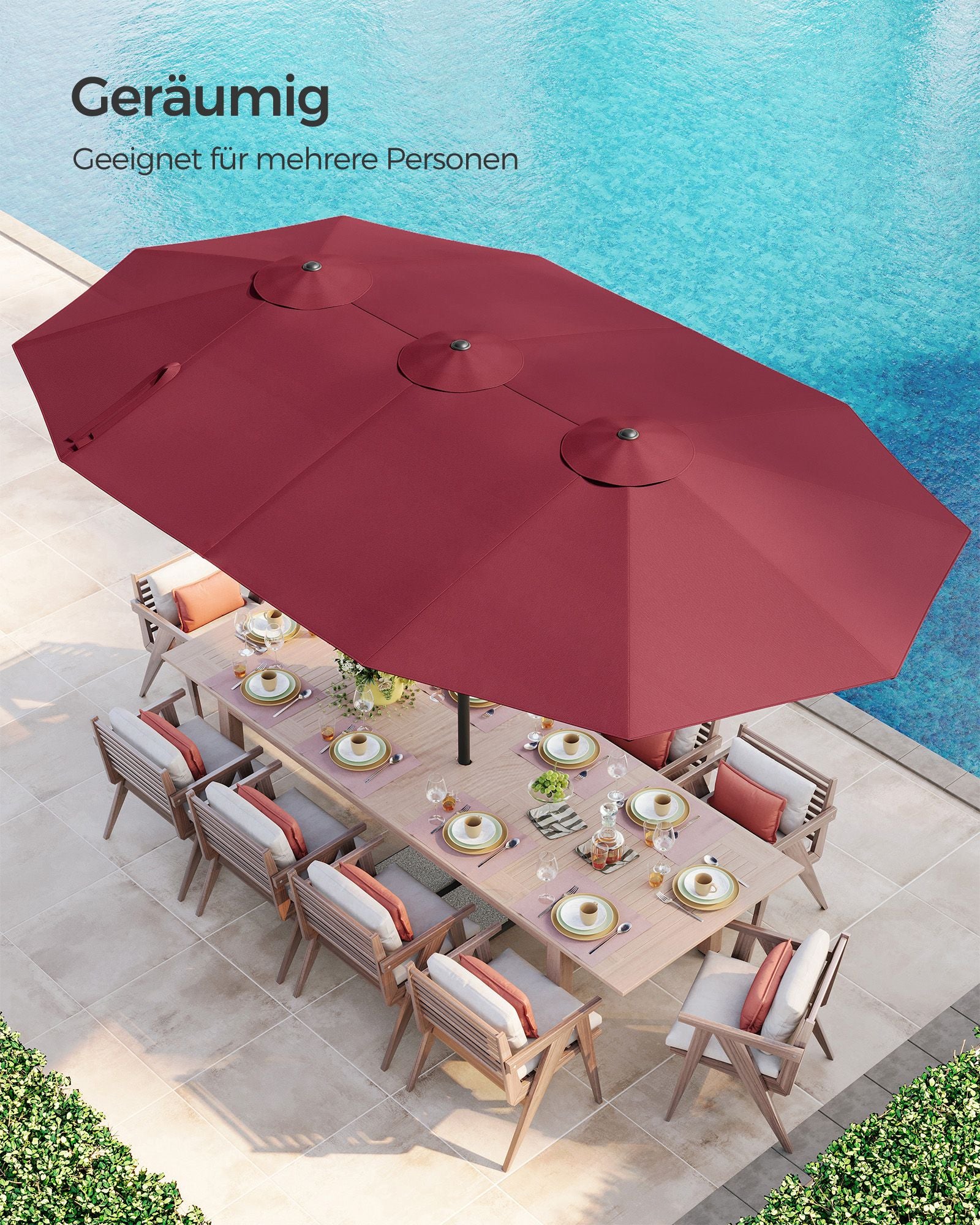 Doppel-Parasol-460 x 270 cm-Pendel- und UV-Schutz