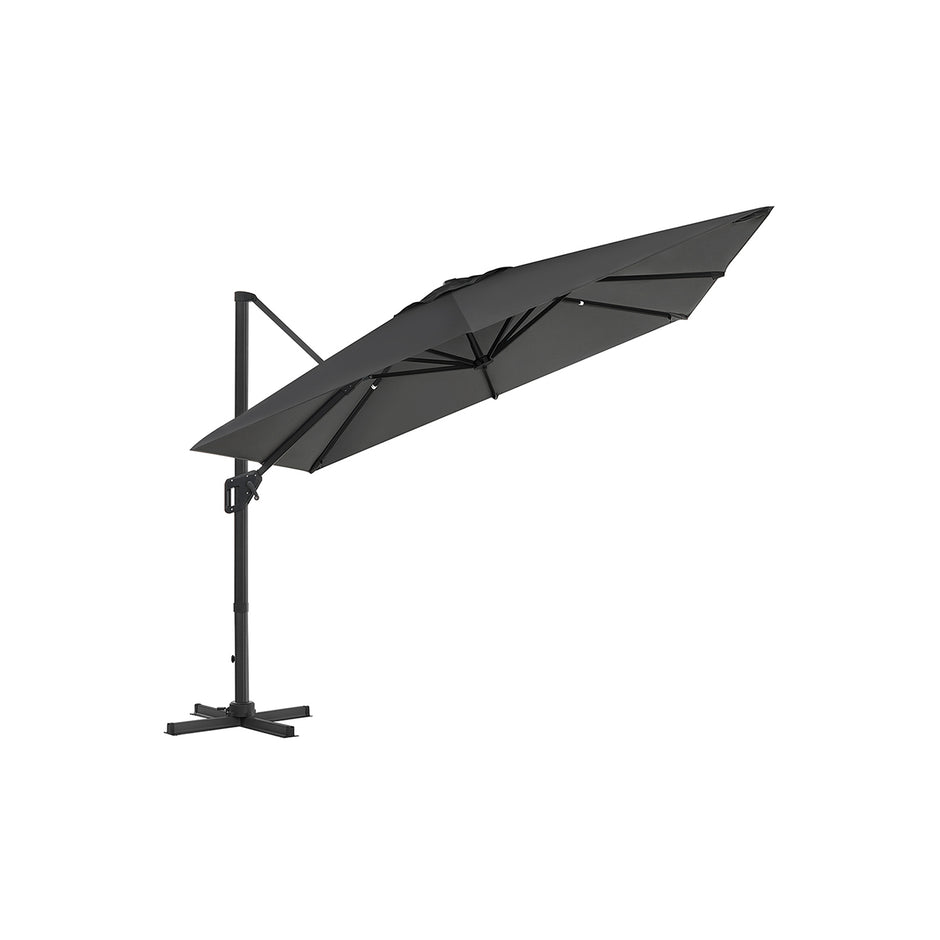 Parasol - 290 × 290 cm - 360 ° Rotatable - mit Standard