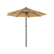 Parasol - mit LED Solar Lighting - Taupe