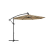 Parasol auf Sonnenenergie mit LED-Beleuchtungs-Modern-Design