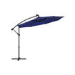 Parasol auf Sonnenenergie mit LED-Beleuchtungs-Modern-Design