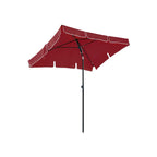 Parasol 200 x 125 cm faltbar und in der Höhe einstellbar
