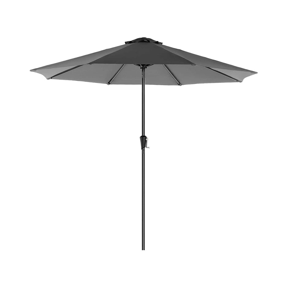 Parasol - Garten Parasol - Ø 270 cm - Neigung - mit Kurbel - Beige