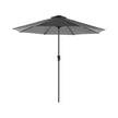 Parasol - Garten Parasol - Ø 270 cm - Neigung - mit Kurbel - Beige