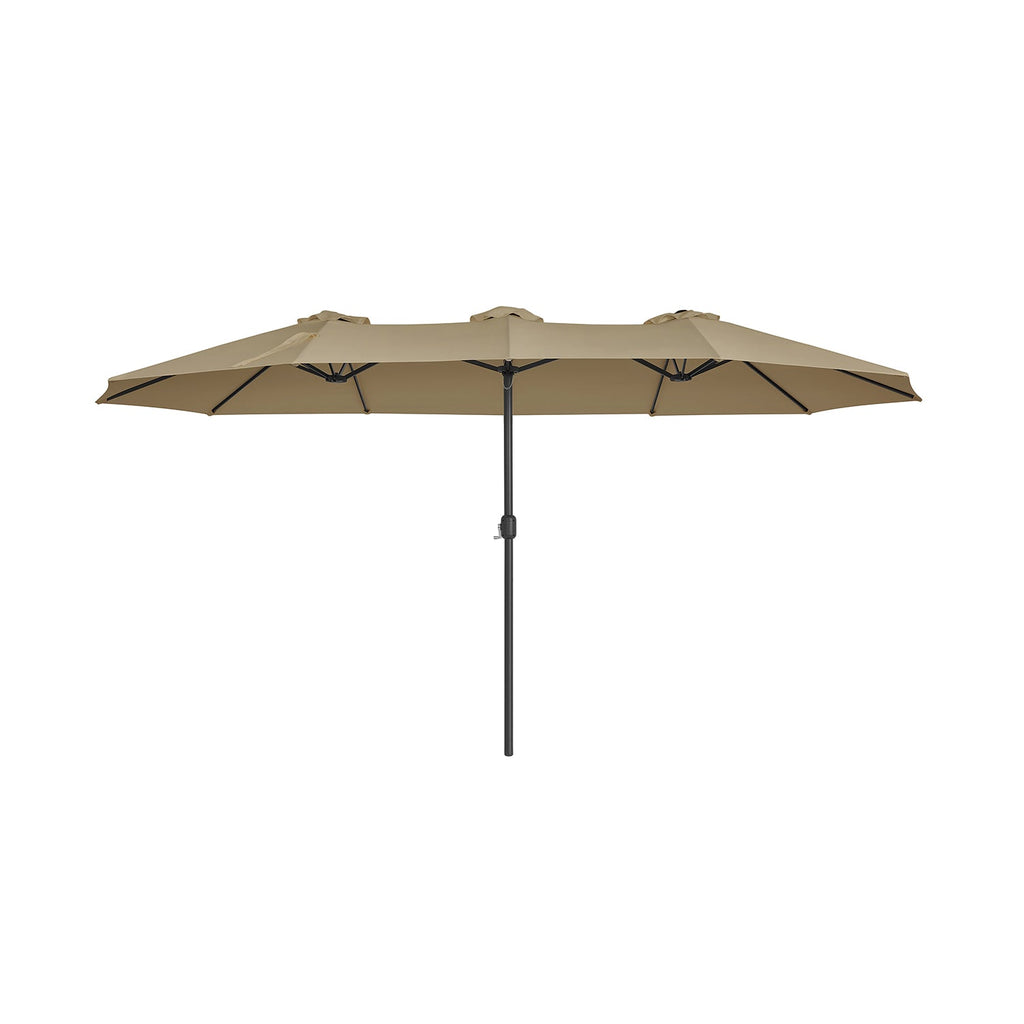 Doppel-Parasol-460 x 270 cm-Pendel- und UV-Schutz