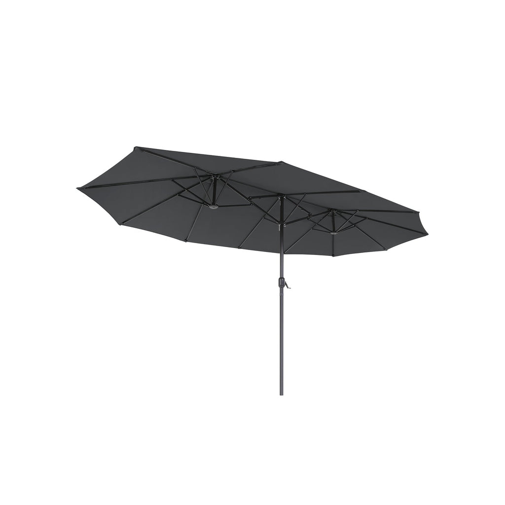 Doppel-Parasol-460 x 270 cm-Pendel- und UV-Schutz