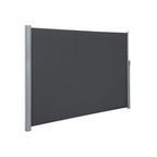 Seitendach - erweiterbare Markise - Schutzansicht - 200 x 400 cm - Schwarz