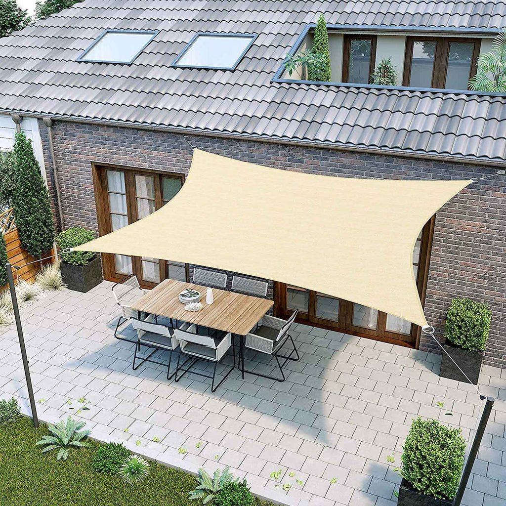 Sonnenschirm - 3 × 4 m - Sand
