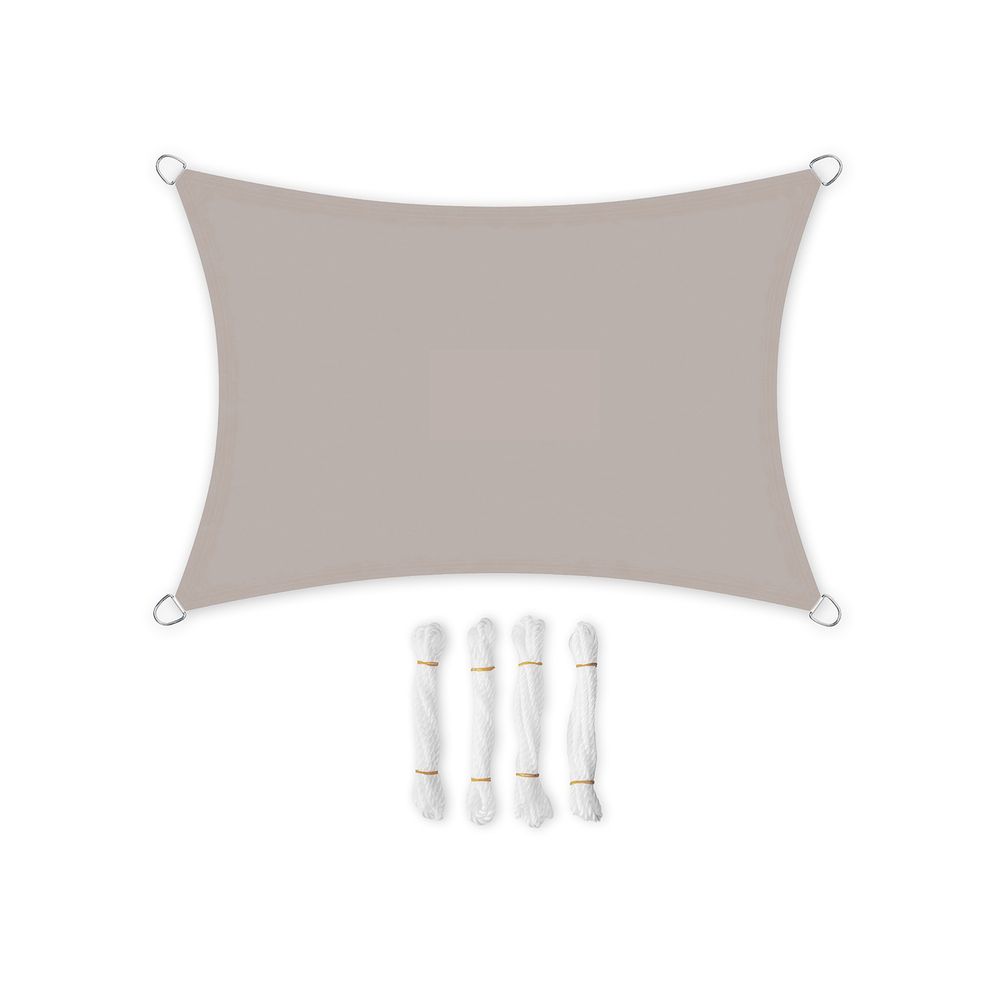 Sonnenschirm - 3 × 4 m - Sand