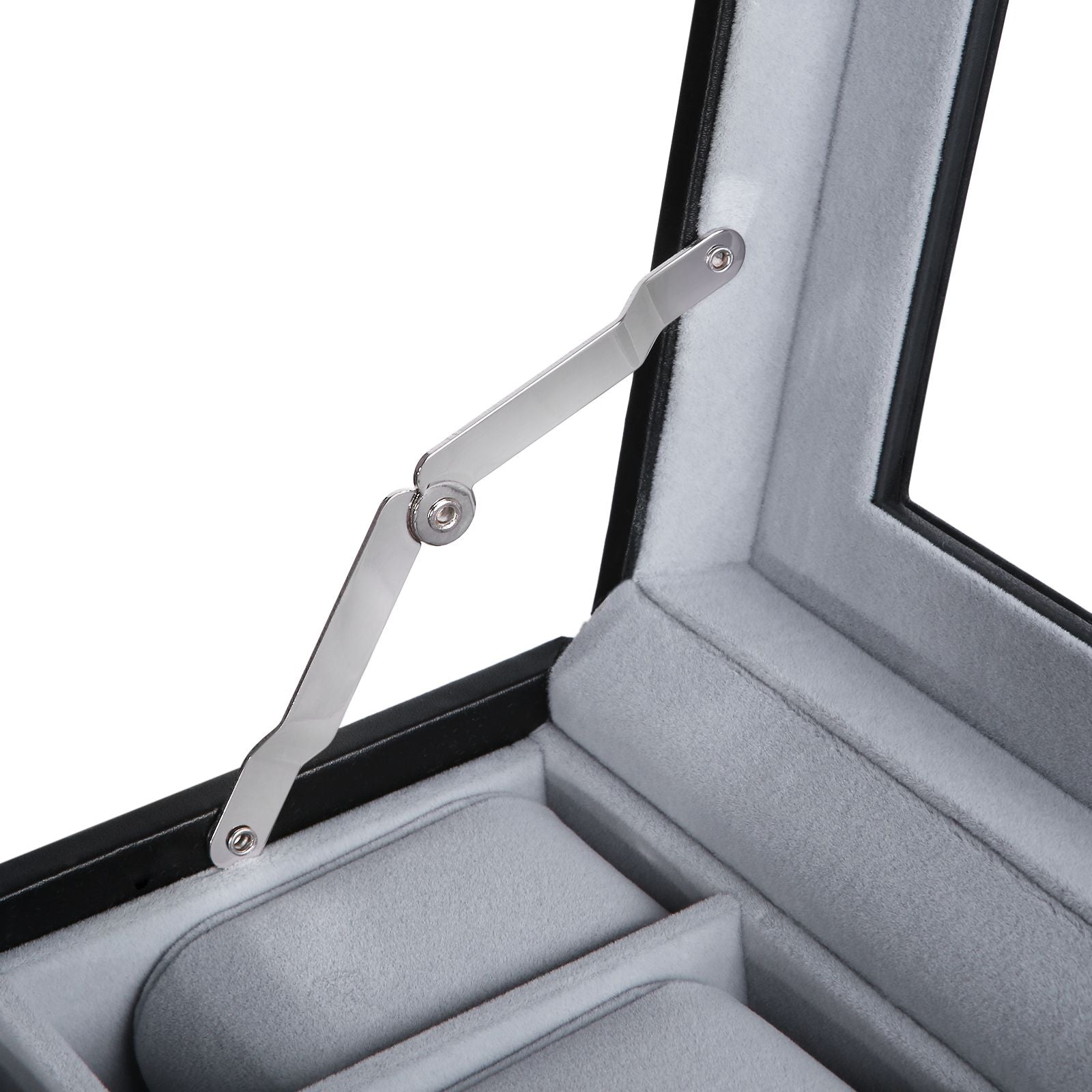 Uhrbox - abschließbar - Organizer - Schwarz