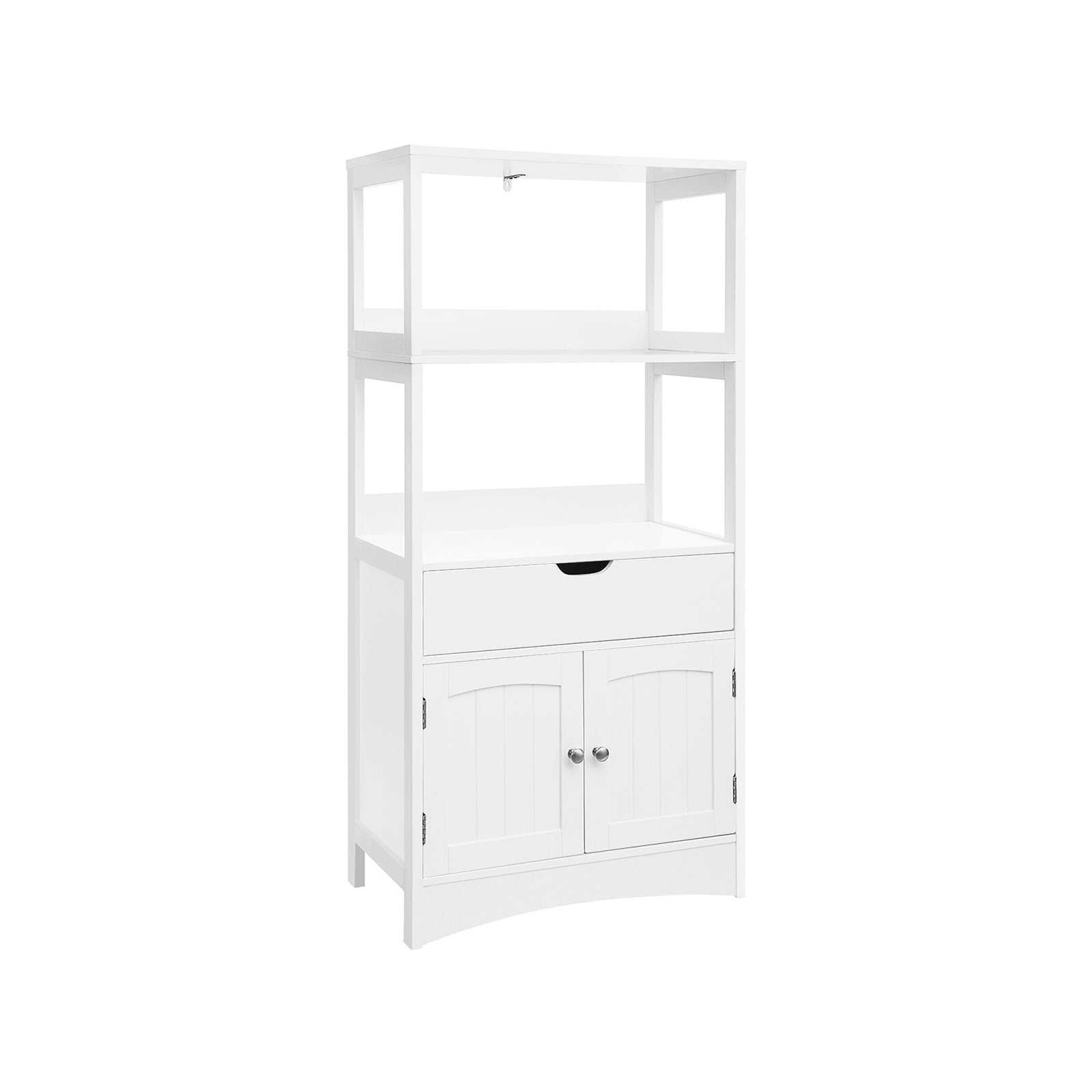 Schlafzimmerschrank - Wohnzimmerschrank - Badezimmerschrank - Lagerschrank - Holz - Weiß