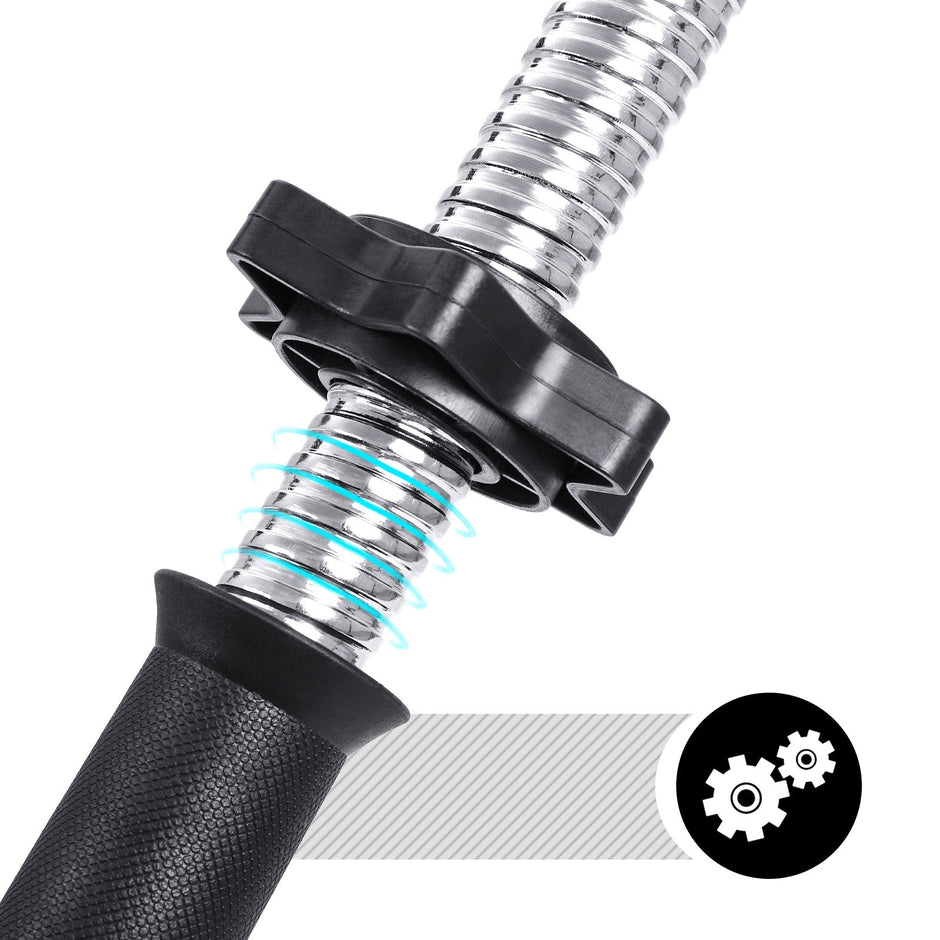 Halfterset - Hanteln - 20 kg Gesamt - Schwarz