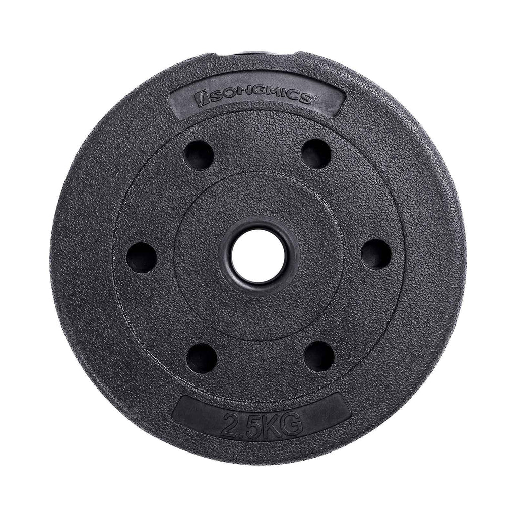 Halfterset - Hanteln - 20 kg Gesamt - Schwarz