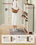 Schoenenkast – 3 Kleppen – Hout – Hal of Entree