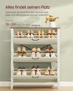 Schoenenkast – 3 Kleppen – Hout – Hal of Entree