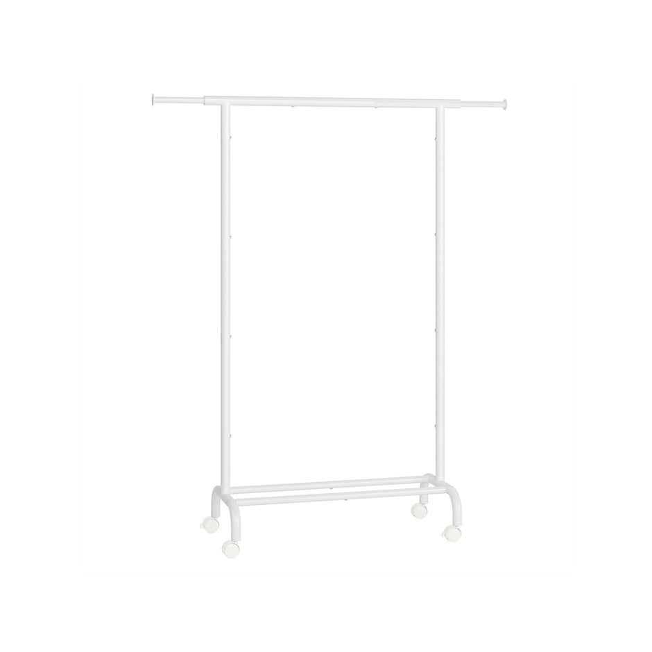 Kleidungsständer auf Rädern mit einer Ladung von bis zu 45 kg, Tinte schwarz