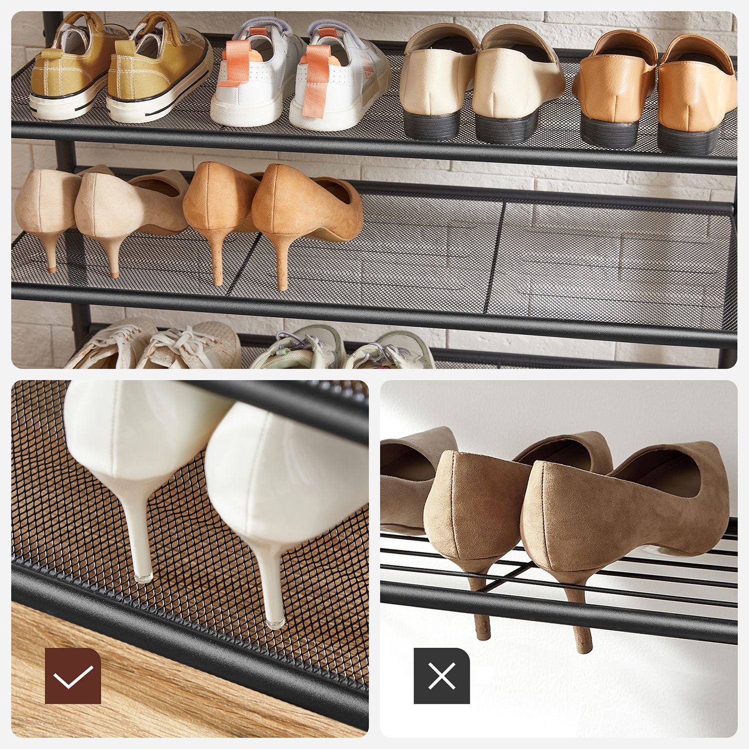 Kleiderregal - Schuhregal