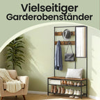 Kleiderregal - mit Spiegel