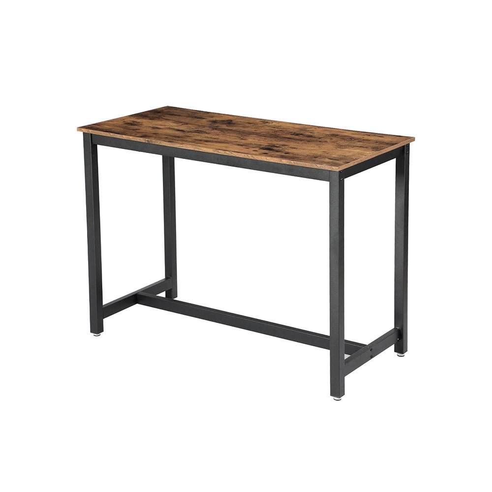 Bar Tisch - Küchentisch - Industrielles Design - Braun/Schwarz