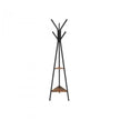 Coat Rack - Baumform - mit 2 Regalen - industrielles Design