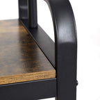 Kleidungsregal - Schuhregal - mit 9 Haken - Industrielles Design