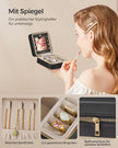Schmuckschachtel-Mirror-PU-Deckungs-Gift-Ideen-Ink-Black