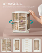 Juwelierbox-Rennsachen-offener Design-Gift-Ideenwölzwit