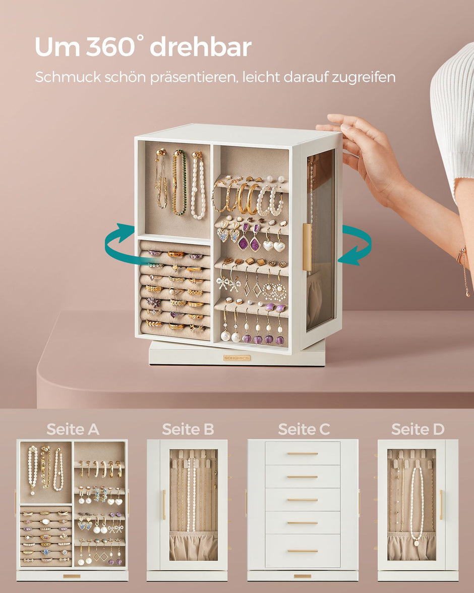 Juwelierbox-Rennsachen-offener Design-Gift-Ideenwölzwit